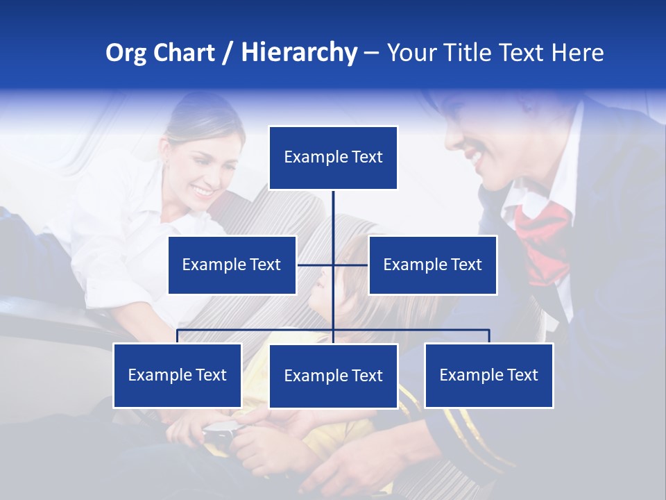 Uniform Attendant Woman PowerPoint Template