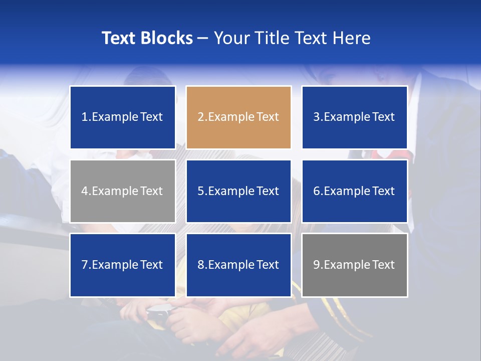 Uniform Attendant Woman PowerPoint Template