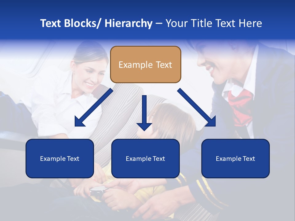 Uniform Attendant Woman PowerPoint Template