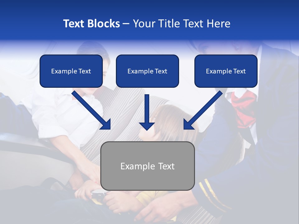 Uniform Attendant Woman PowerPoint Template