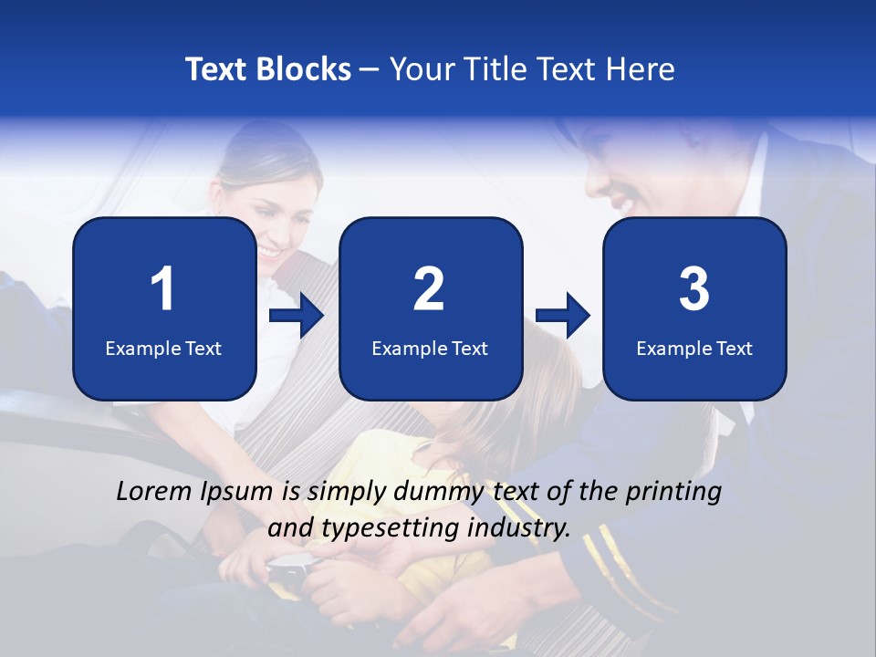 Uniform Attendant Woman PowerPoint Template