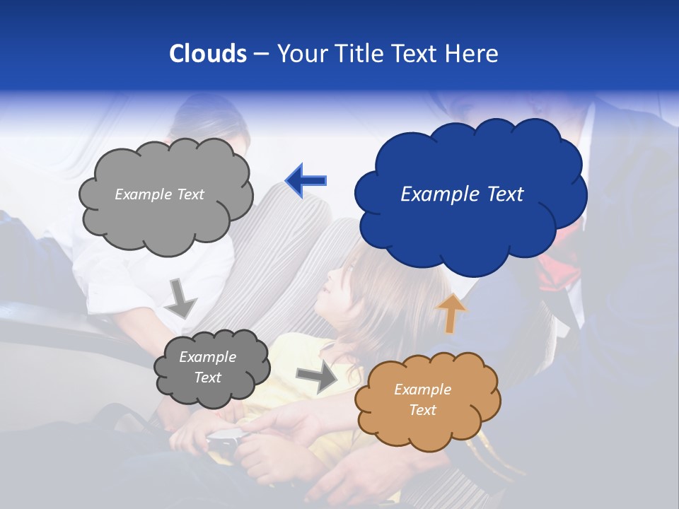 Uniform Attendant Woman PowerPoint Template