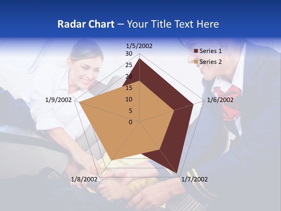 Uniform Attendant Woman PowerPoint Template