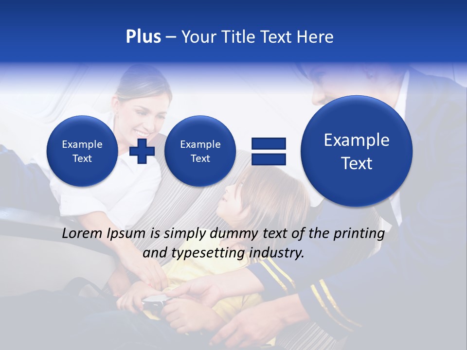 Uniform Attendant Woman PowerPoint Template