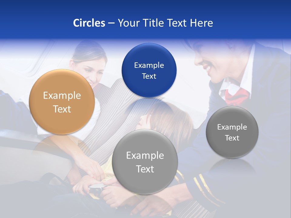 Uniform Attendant Woman PowerPoint Template