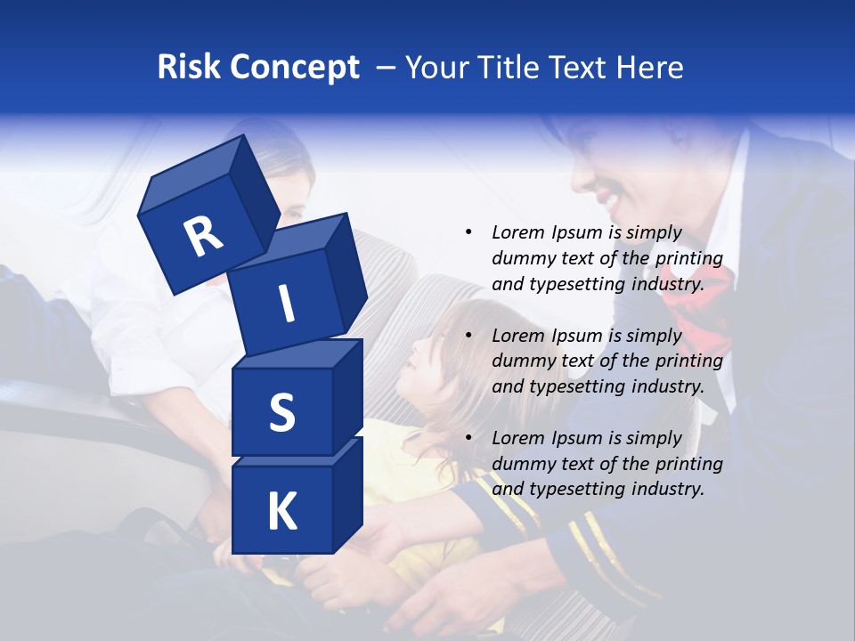 Uniform Attendant Woman PowerPoint Template