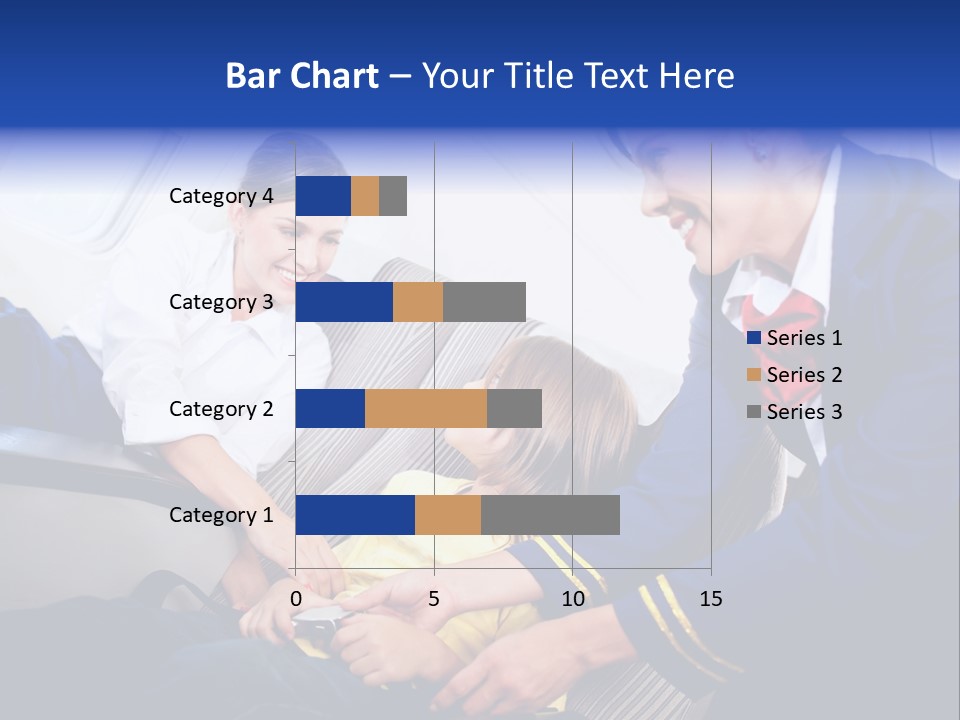 Uniform Attendant Woman PowerPoint Template