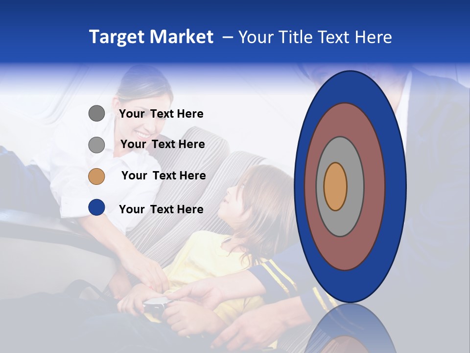 Uniform Attendant Woman PowerPoint Template