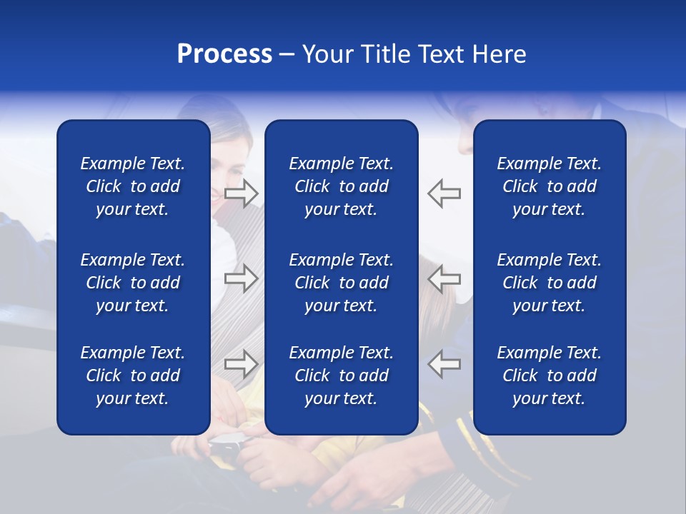 Uniform Attendant Woman PowerPoint Template