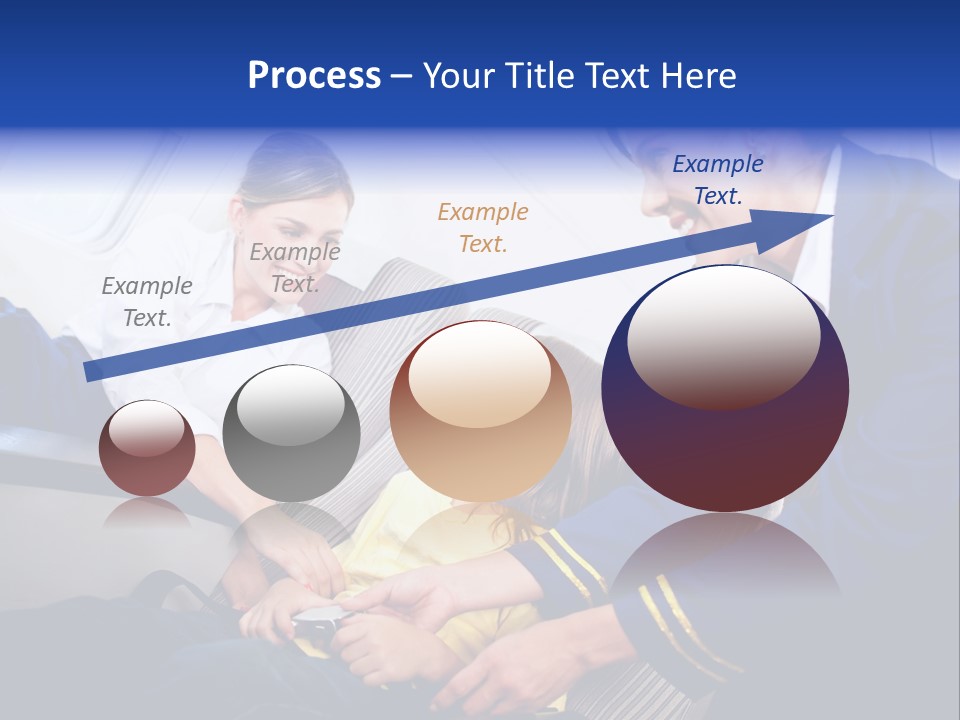 Uniform Attendant Woman PowerPoint Template