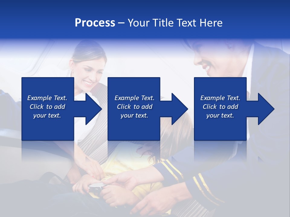 Uniform Attendant Woman PowerPoint Template