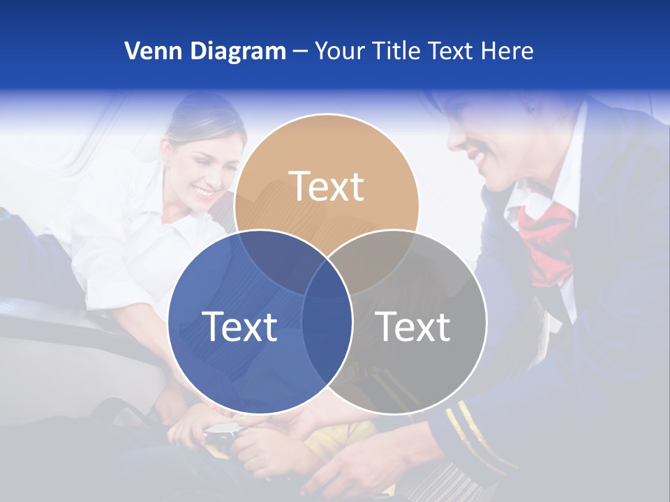 Uniform Attendant Woman PowerPoint Template