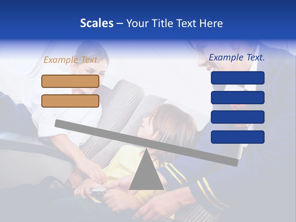 Uniform Attendant Woman PowerPoint Template