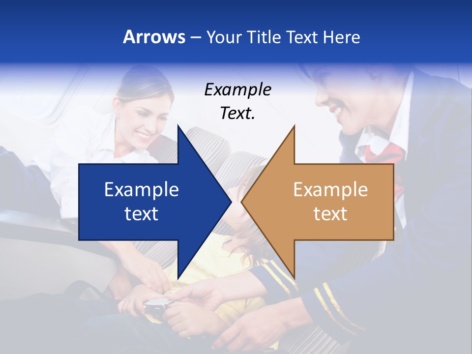 Uniform Attendant Woman PowerPoint Template