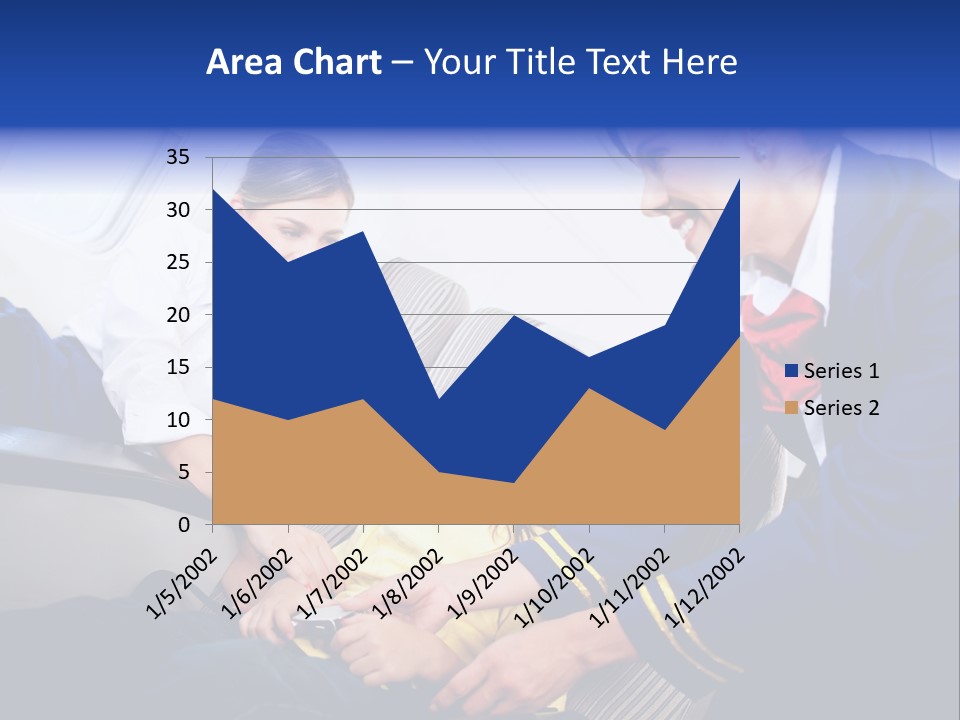 Uniform Attendant Woman PowerPoint Template