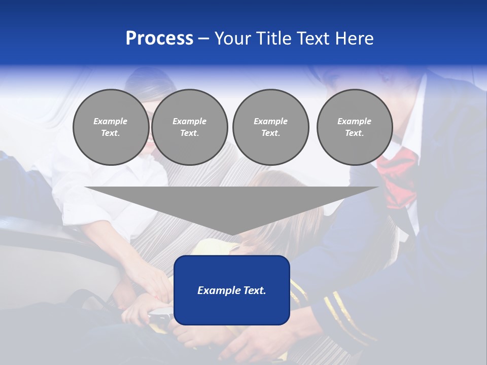 Uniform Attendant Woman PowerPoint Template