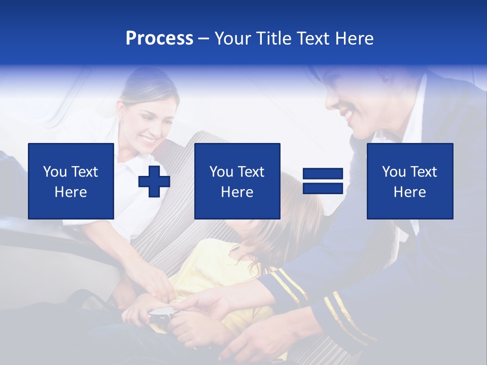 Uniform Attendant Woman PowerPoint Template