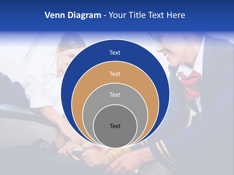 Uniform Attendant Woman PowerPoint Template