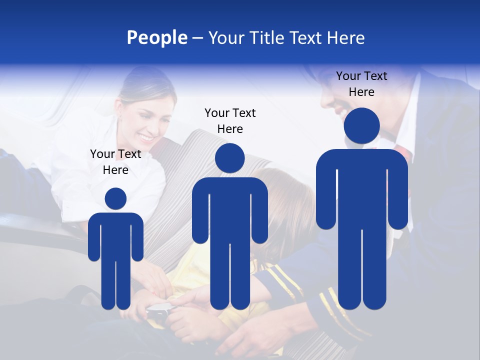 Uniform Attendant Woman PowerPoint Template