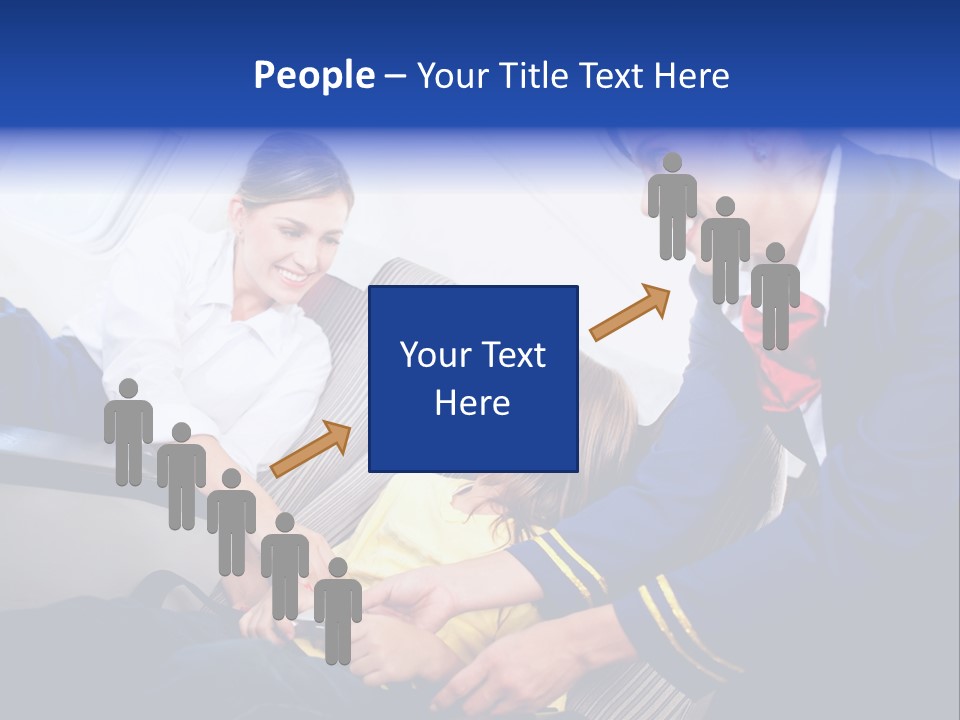 Uniform Attendant Woman PowerPoint Template