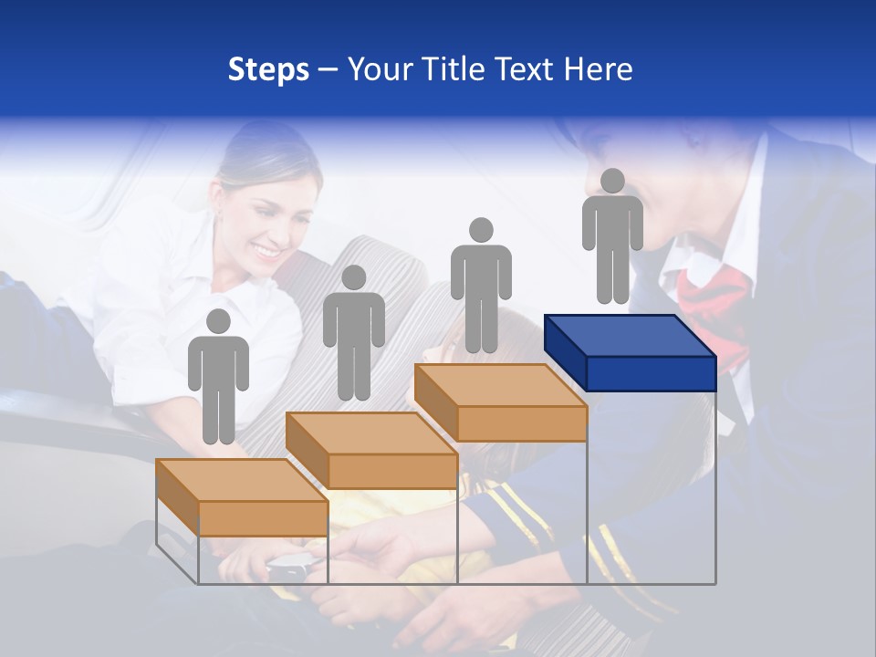 Uniform Attendant Woman PowerPoint Template