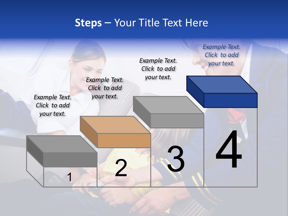 Uniform Attendant Woman PowerPoint Template