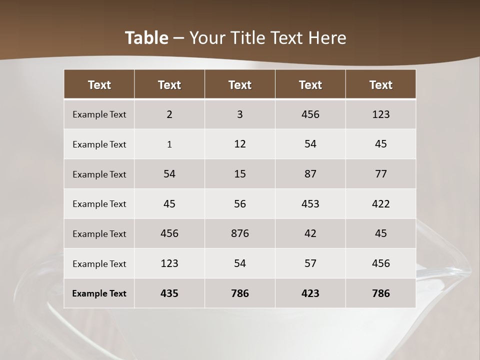 Cottage Traditional Breakfast PowerPoint Template