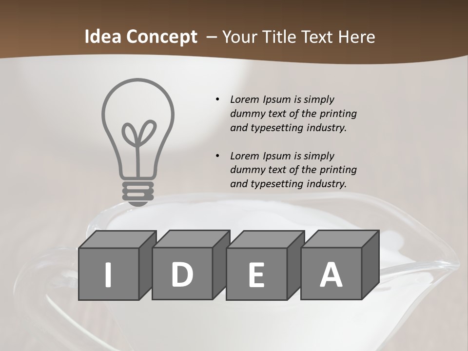 Cottage Traditional Breakfast PowerPoint Template