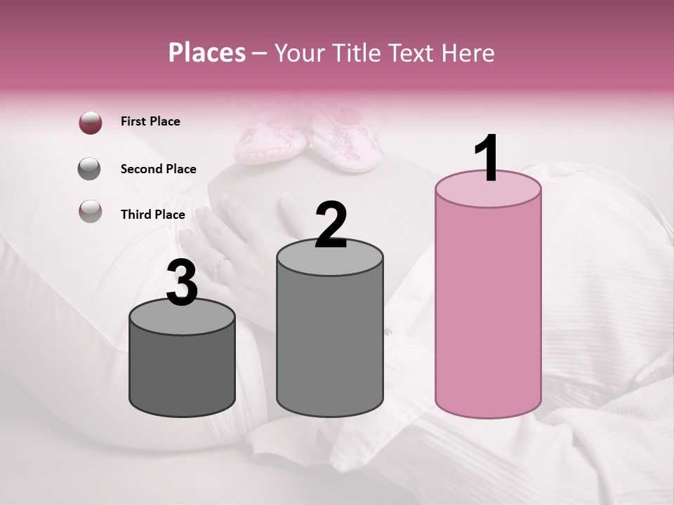 Waist Tummy Expecting PowerPoint Template