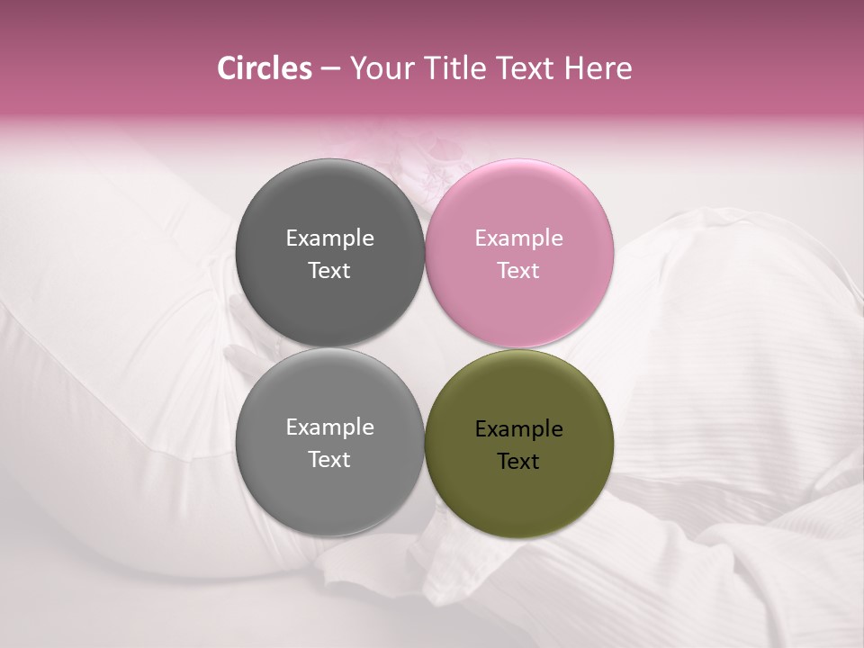 Waist Tummy Expecting PowerPoint Template