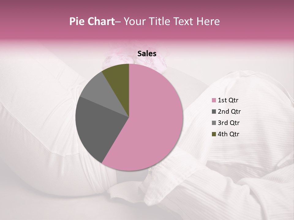 Waist Tummy Expecting PowerPoint Template