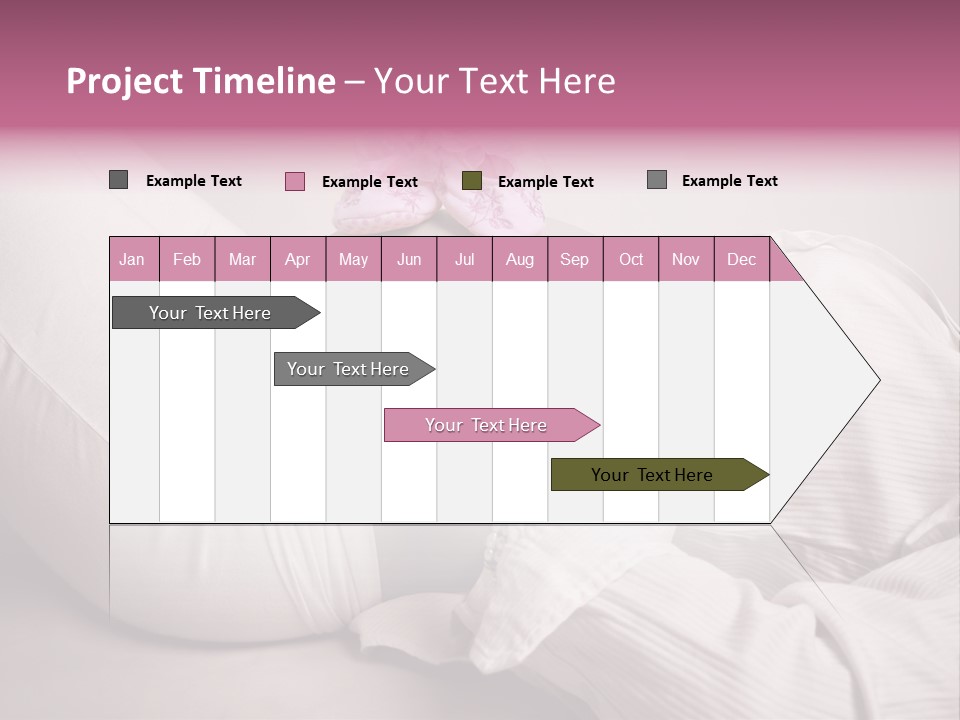 Waist Tummy Expecting PowerPoint Template
