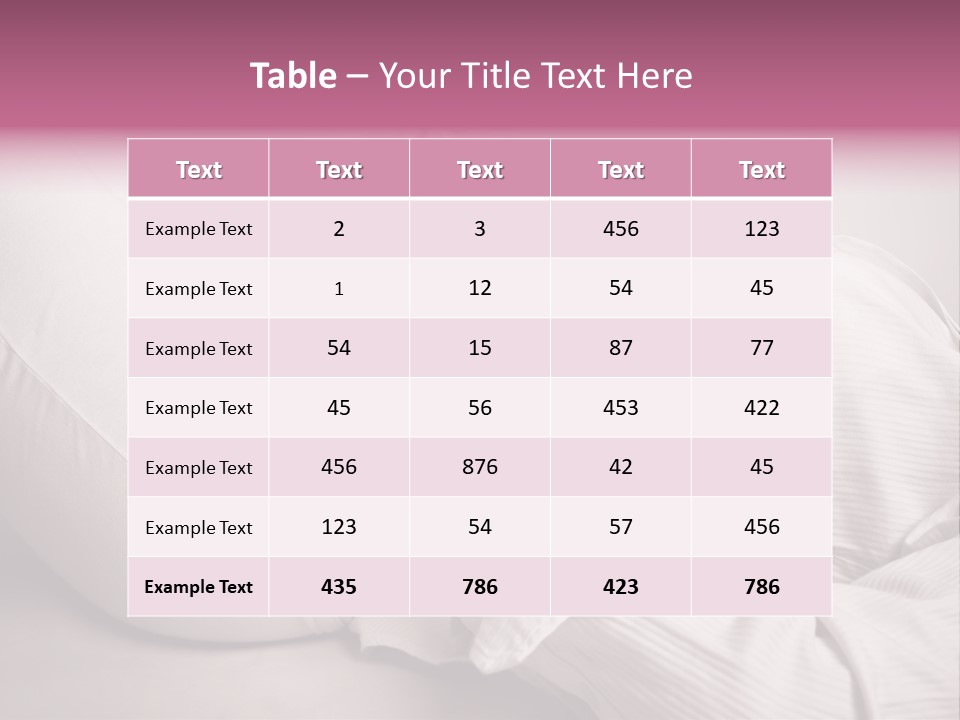 Waist Tummy Expecting PowerPoint Template