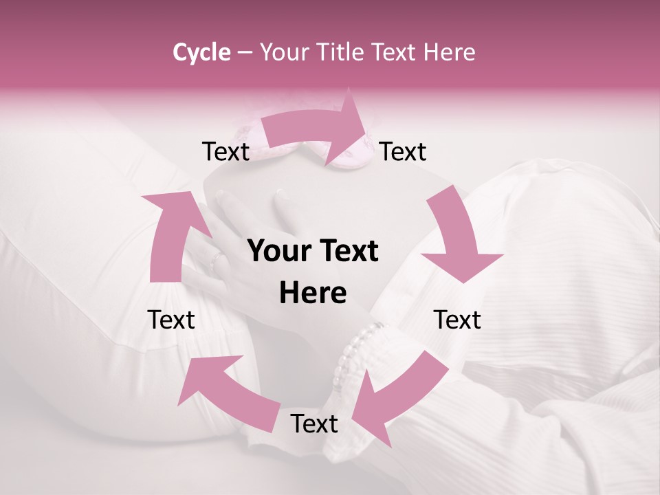 Waist Tummy Expecting PowerPoint Template