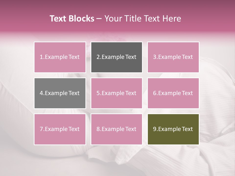 Waist Tummy Expecting PowerPoint Template