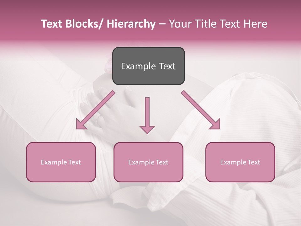 Waist Tummy Expecting PowerPoint Template