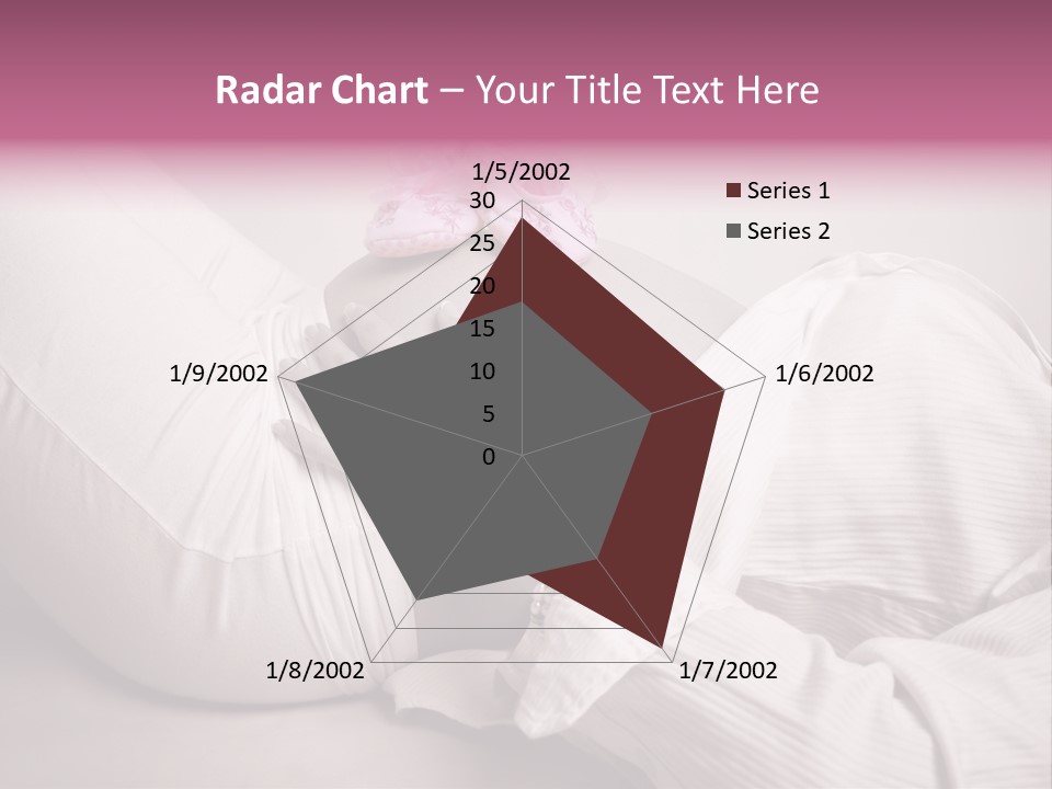 Waist Tummy Expecting PowerPoint Template