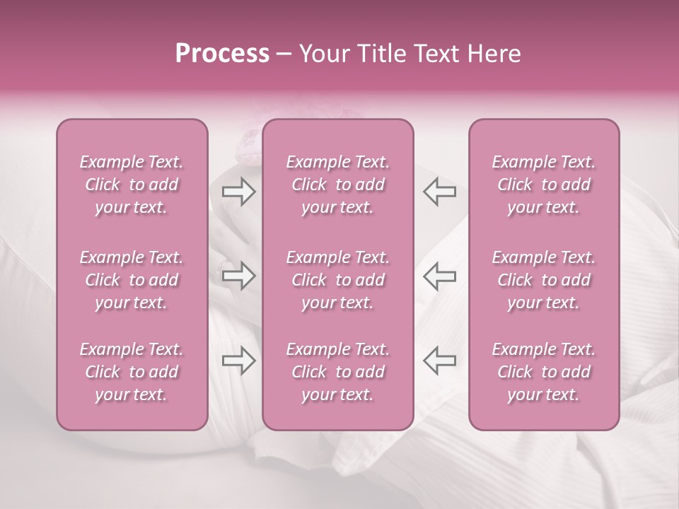 Waist Tummy Expecting PowerPoint Template