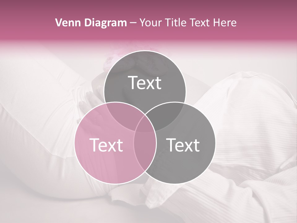 Waist Tummy Expecting PowerPoint Template