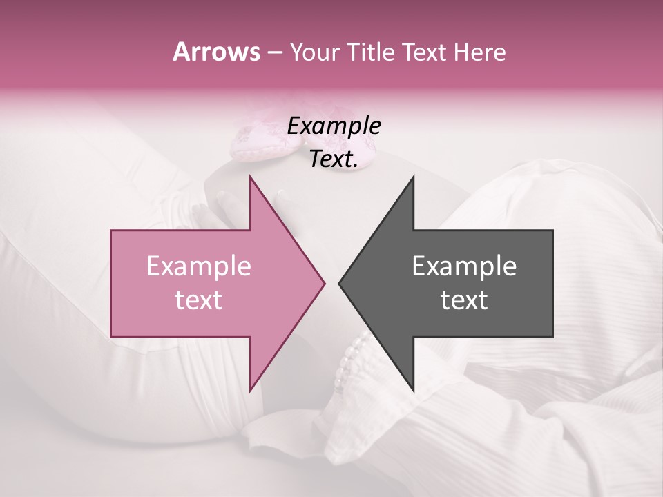 Waist Tummy Expecting PowerPoint Template