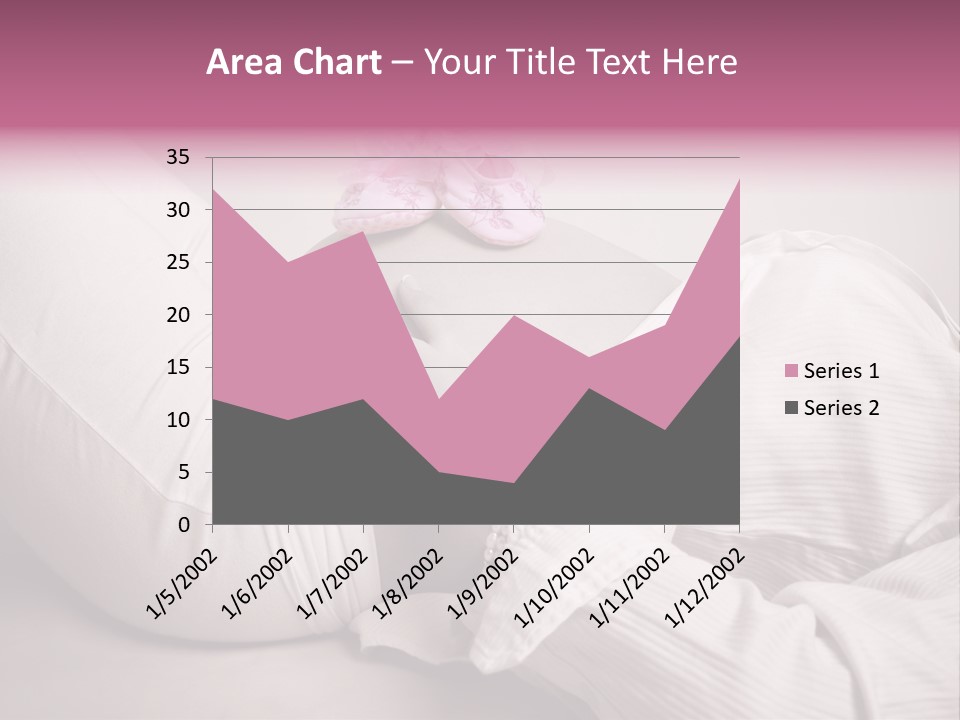 Waist Tummy Expecting PowerPoint Template