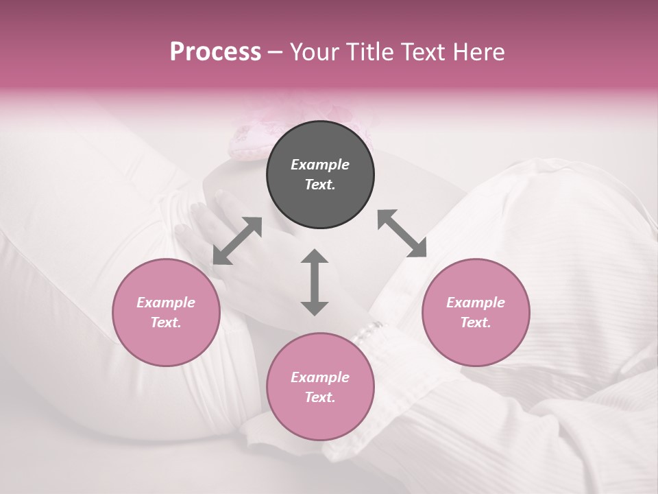 Waist Tummy Expecting PowerPoint Template