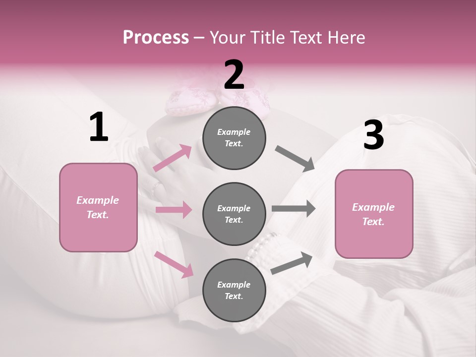 Waist Tummy Expecting PowerPoint Template