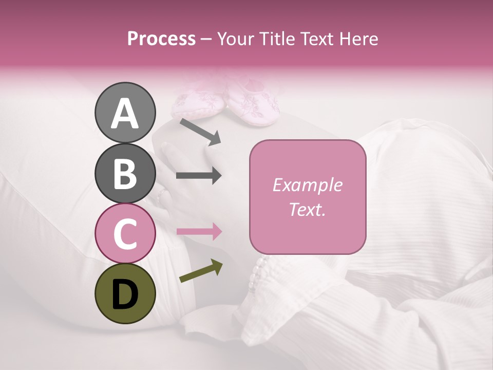 Waist Tummy Expecting PowerPoint Template