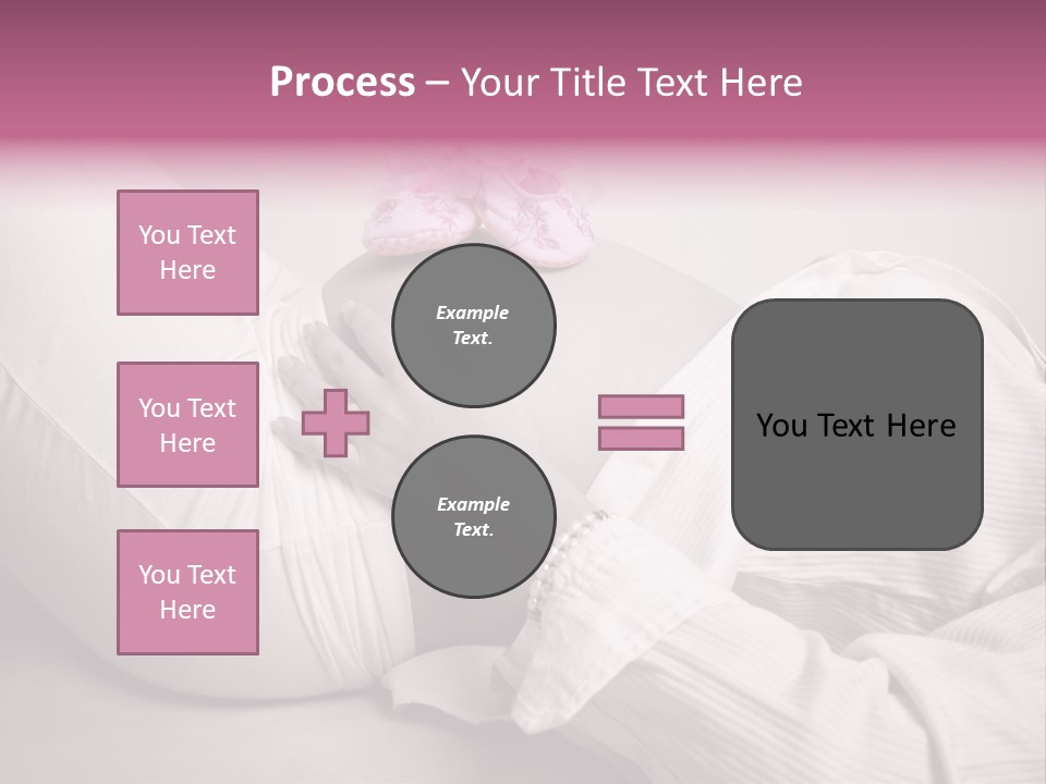 Waist Tummy Expecting PowerPoint Template