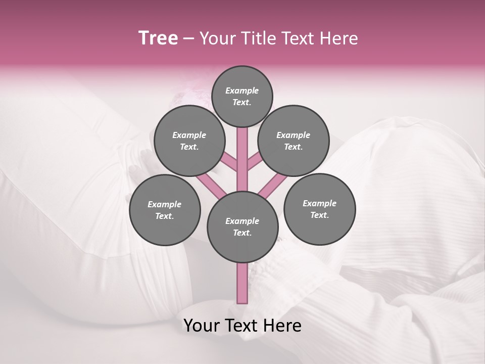 Waist Tummy Expecting PowerPoint Template