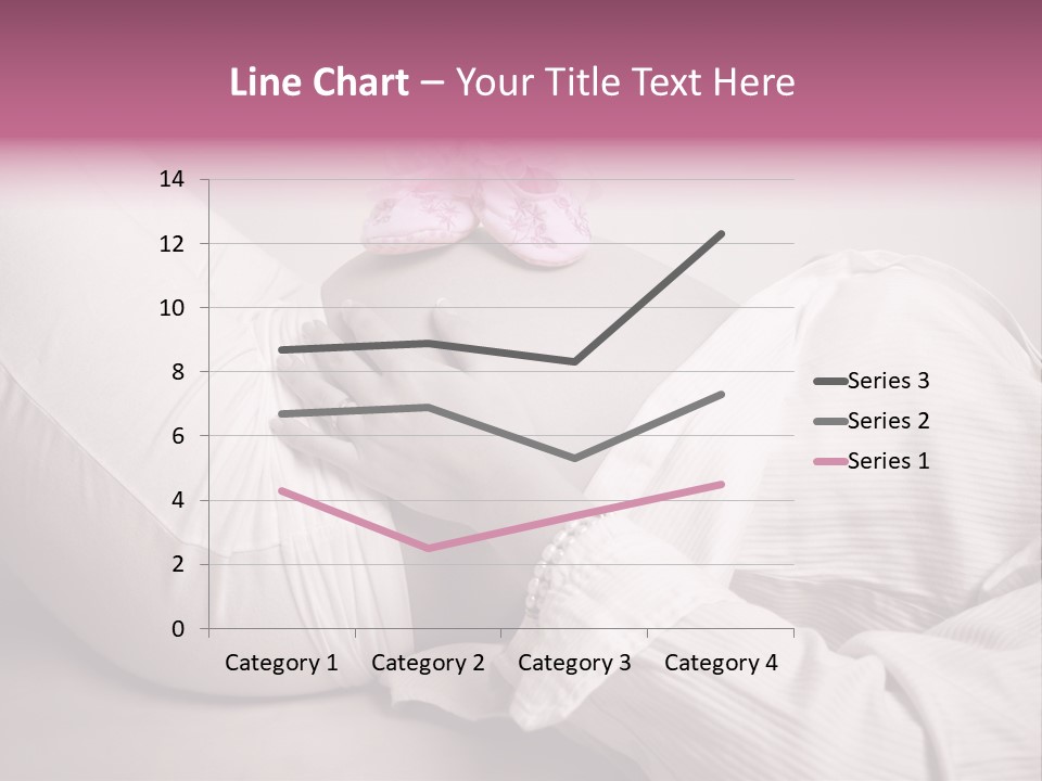 Waist Tummy Expecting PowerPoint Template