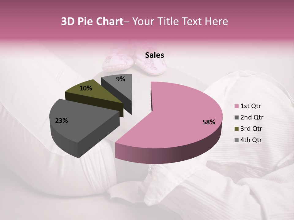 Waist Tummy Expecting PowerPoint Template