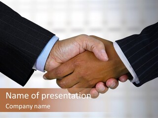 Agree Job Business PowerPoint Template