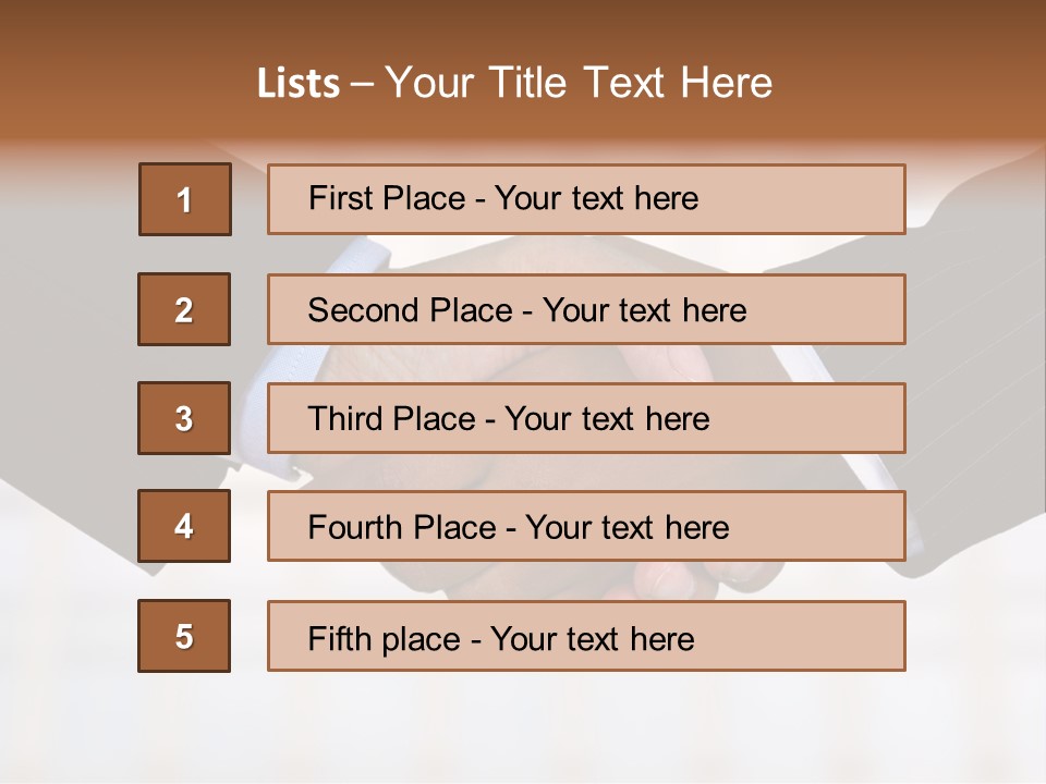 Agree Job Business PowerPoint Template